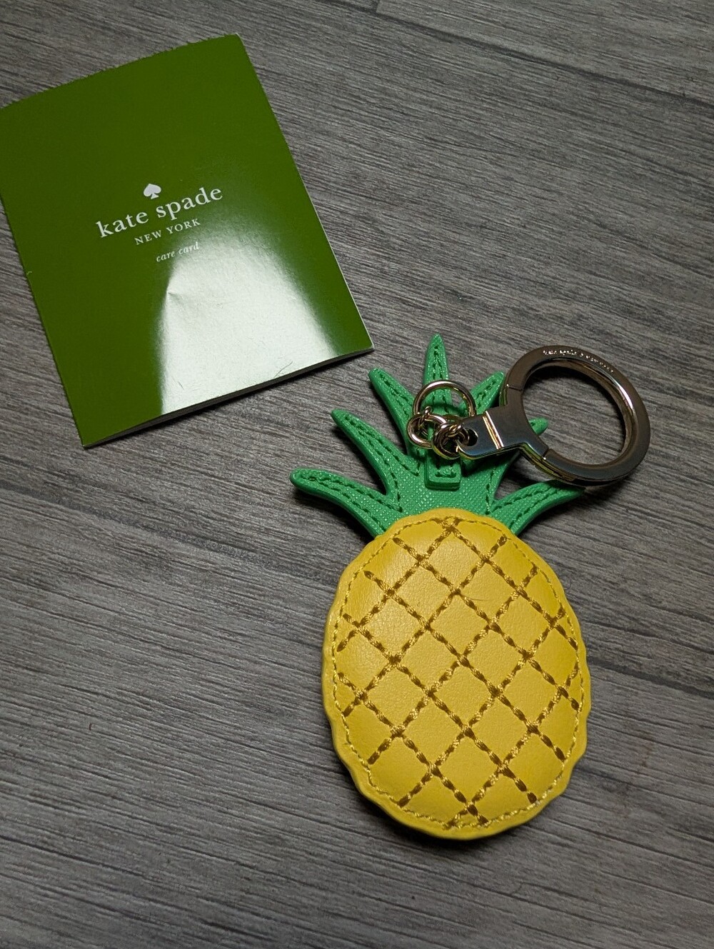 Kate Spade Pineapple Keychain ππππ - Picture 5 of 5